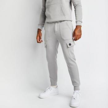 Project X Paris Techwear Jogging Pants - Light Grey - XL - Cotton Fleece
