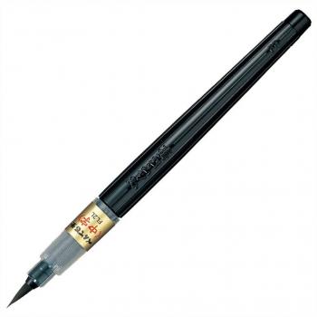 Pentel - Fudepen recargable, color Inchiostro Base Acqua punta larga
