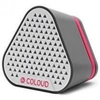 Coloud Bang Blocks - Auriculares, color gris y rojo