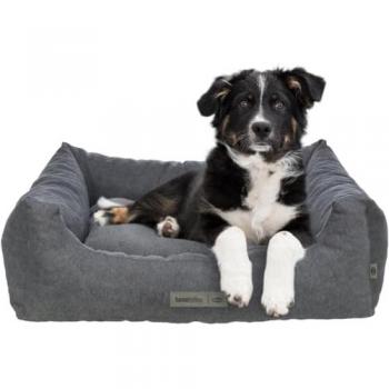 Cama Cuadrada Liano para Perros - Gris 120 × 90 cm