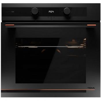 Teka Horno Multifunción Pirolítico MaestroPizza HLB 85-G1 P BM Infinity DualClean Hydroclean PRO | Touch Control | Función Pizza 340º | Clase A+ | 70L | Negro