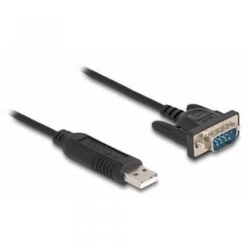 Cable Adaptador USB 2.0 a RS-232 Serie Macho FTDI 0,50 m