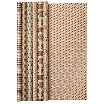 Clairefontaine nature rollo de papel para regalo 2 m 1 rollo diseno aleatorio