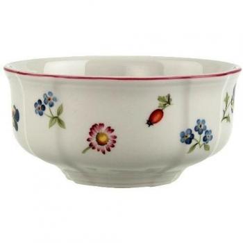 Villeroy & Boch Petite Fleur Individual Bowl, 12 cm, Premium Porcelain, White/Colourful