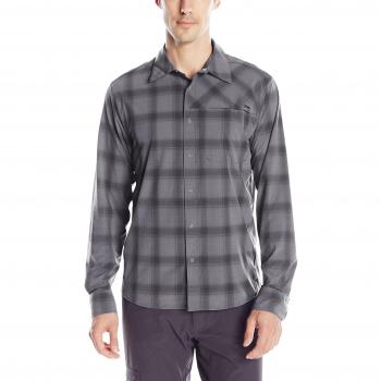 Outdoor Research Rama Roman L/S Sun Camiseta, Verano, Hombre, Color Pewter/Charcoal, tamaño XX-Large