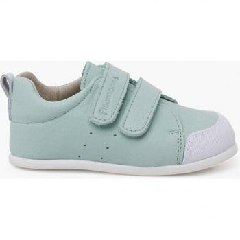 Pisamonas Zapatillas Deportivas de Bebé Niña de Piel Blanditas con Doble Cierre Adherente