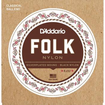 The product is a set of guitar strings specifically designed for folk nylon-string guitars. The equivalent name in another store could be:Folk Nylon Guitar Strings with Ball Ends, Silver-Plated Copper Wound and Black Treble Nylon