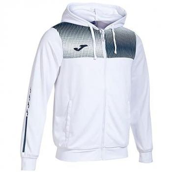 Chaqueta con capucha Eco Supernova para hombre en color blanco marino