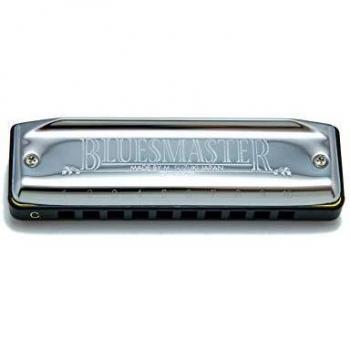 Suzuki Bluesmaster MR-250C Diatonic Harmonica in C - 10 Holes, Chrome Finish