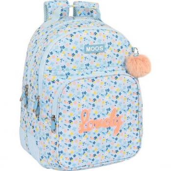 Safta Mochila Doble Adaptable a Carro Moos Lovely Reciclado