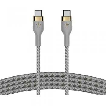 Belkin BOOST↑CHARGE PRO Flex 2m USB-C to USB-C Cable, 60W Power Delivery, White
