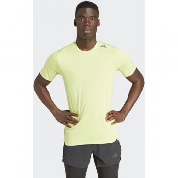Camiseta de hombre adidas Designed 4 Training HEAT.RDY HIIT Short Sleeve T-shirt Amarillo S Regular