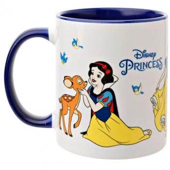 Taza Cerámica Disney Blancanieves con Caja Regalo - Esmaltada, Iconos y Villanos, 325 ml