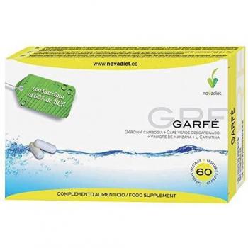 Garcinia Cambogia Garfé con Café Verde, Vinagre de Manzana y L-Carnitina - 60 Cápsulas Vegetales Novadiet