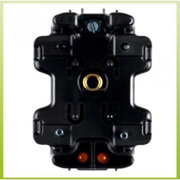 Berker 1680 Series LED Lighting Unit, 230V, 0.9mA, Black