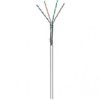 Cable de red Goobay Cat.5e S/FTP 100 m gris