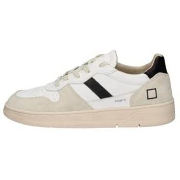 D.A.T.E. Men's Multicolor Stylish Sneakers - Size 11 US, White, Ultimate Comfort