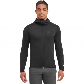 Montane Protium Lite Men's Hooded Fleece Jacket, Medium, Black