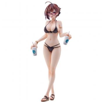 Estatua PVC Original Character 92m Illustration Myopia Sister Swimsuit Ver. 26 cm