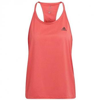 Camiseta de Tirantes Adidas Parley Run Fast para mujer en color rosa, sin mangas, modelo RN Fast PB