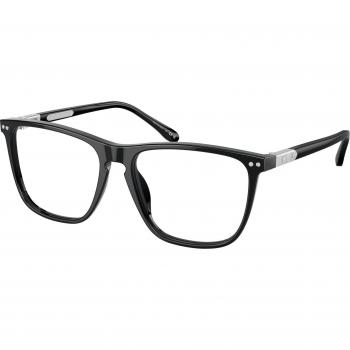Ralph Lauren RL6242U 5001 Armazones para Hombre Negros con Lentes Recetados de 53 mm