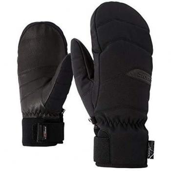 Ziener Gloves Komilla Guantes De Esquí De Mujer, Mujer, Black, 7,5