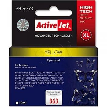 Activejet Tinta Expacjahp0061 Ah-363Yr Recarga para HP No.363, Amarillo
