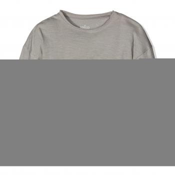 Gocco Slab, Camiseta de Manga Larga para Niñas, Gris