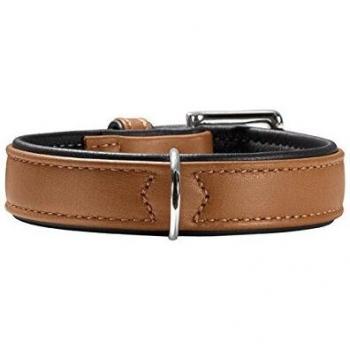 HUNTER Canadian - Collar para Perro, con Piel de Alce, Suave