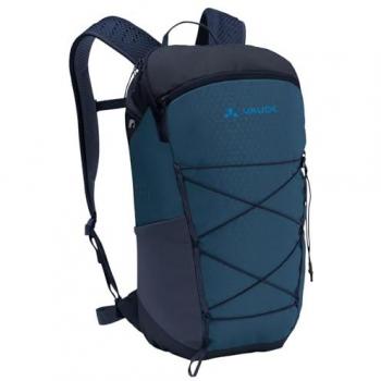 Mochila de montaña Vaude Agile 14 unisex - color marino y verde, capacidad 14 litros