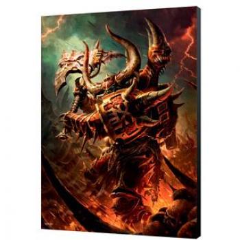Panel de madera Khorn Daemonkin Warhammer 40000