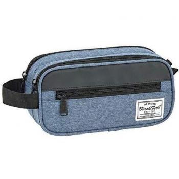 Safta Bolsa Portátil Blackfit8 Black & Blue Oficial 210x100x80mm