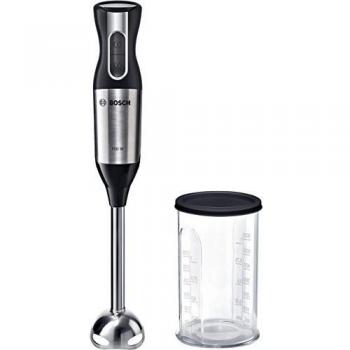 Bosch MSM6S10B ErgoMixx Style Batidora de Mano, 750W, 12 Velocidades, Negro y Acero Inoxidable