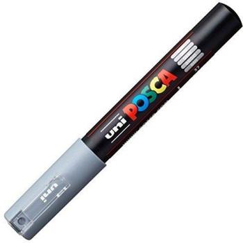 Uni Posca PC-1M Paint Marker - Fine Point - Gray