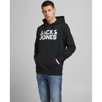 Sudadera con Capucha Jack&Jones para hombre en color negro