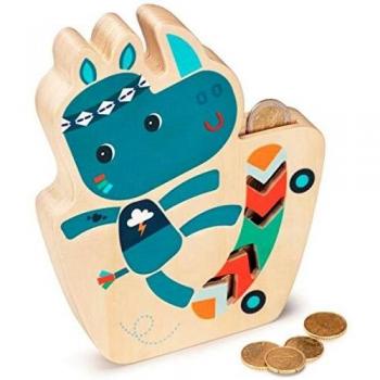 Hucha de madera Marius para niños - Lilliputiens