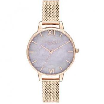 Olivia Burton Women's Analogue Quartz Watch with Plastic Strap OB16SP16