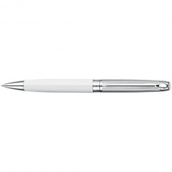 Caran d'ache Bolígrafo Leman Bicolor Plata / Blanco