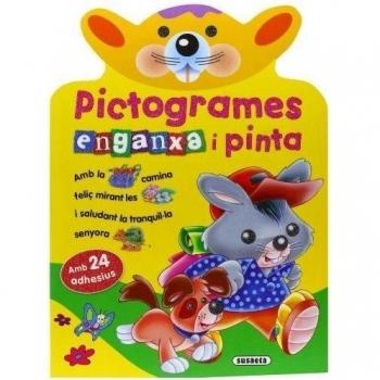 Pictogrames. Enganxa i pinta
