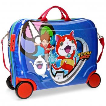 Yokai Watch 20499C1 Equipaje Infantil, 50 cm, 34 Litros, Azul