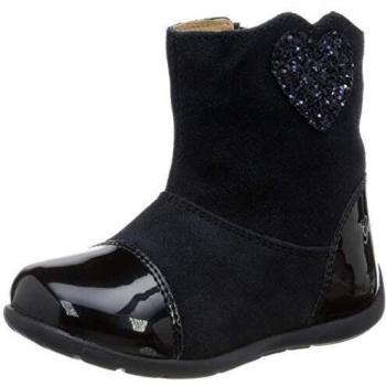 Geox B KAYTAN C, Botas, para Bebé-Niñas, Azul