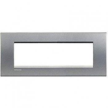 Bticino Placa Cuadrada Livinglight Tech 7 Módulos LNA4807TE