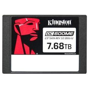 Kingston SSD 7,68TB 2,5 SATA III DC600ME (Uso Mixto, Cifrado AES 256 bits)
