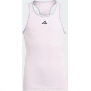 Adidas Club Camiseta de Tirantes para Chicas en Rosa, Talla 128