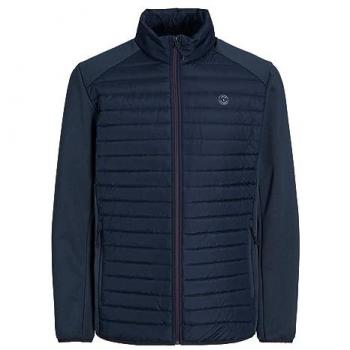 Jack & Jones Multi Quilted Down Jacket Navy