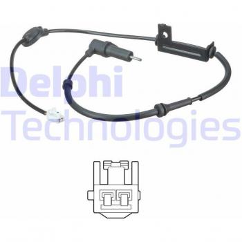 Sensor de ABS DELPHI SS20538 - Sensor de revoluciones de la rueda, compatible con vehículos, alta precisión, fácil instalación