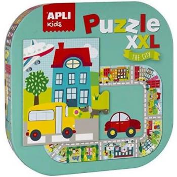 APLI Kids 16578-Puzle XXL Ciudad