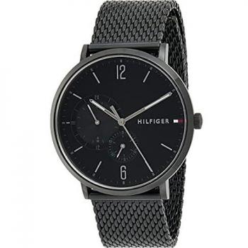 Tommy Hilfiger Reloj Multiesfera para Hombre de Cuarzo con Correa en Acero Inoxidable 1791507