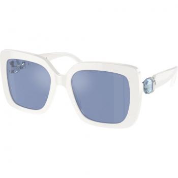 Gafas de Sol Swarovski SK6001 100355 para Mujer, Oversize, Blancas, Graduadas o No Graduadas