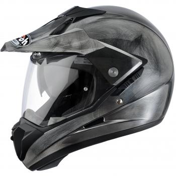 Airoh Casco, color Gris Grafito, talla 54-XS